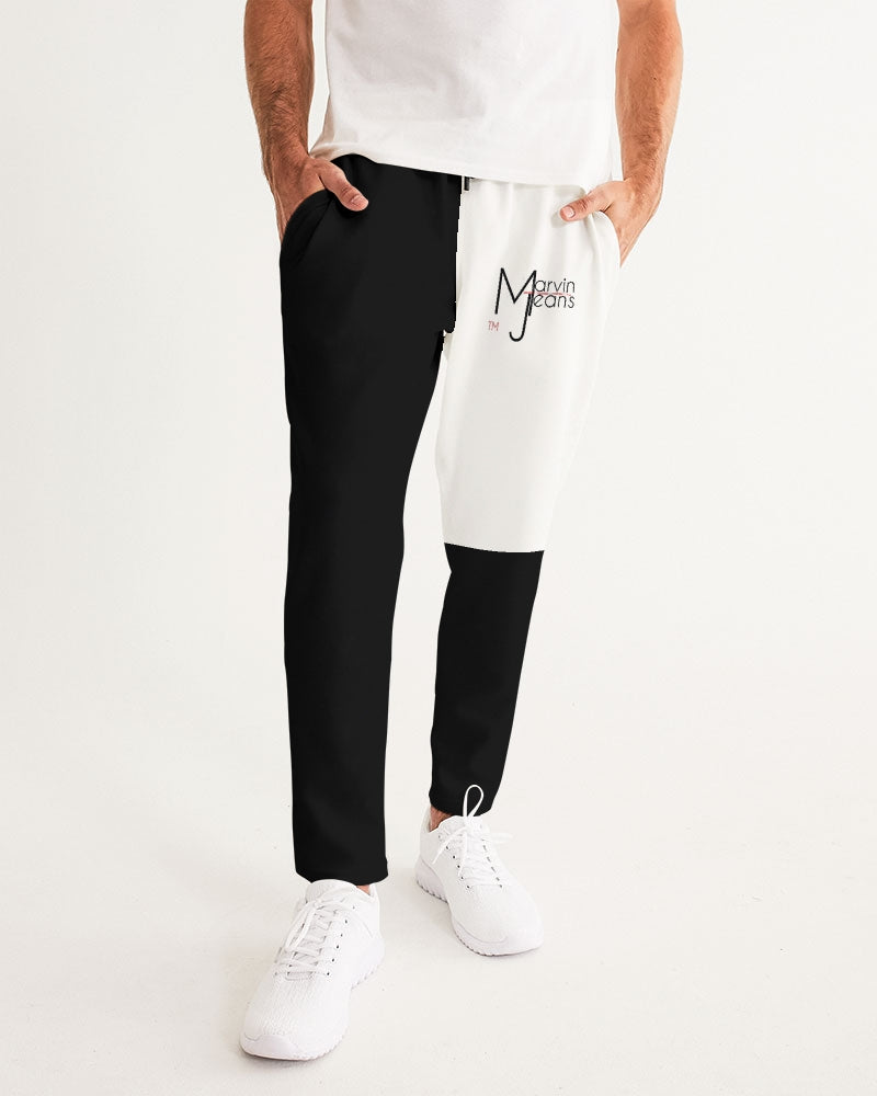 Black and white by Trinity D.  Marvin Men's Joggers
