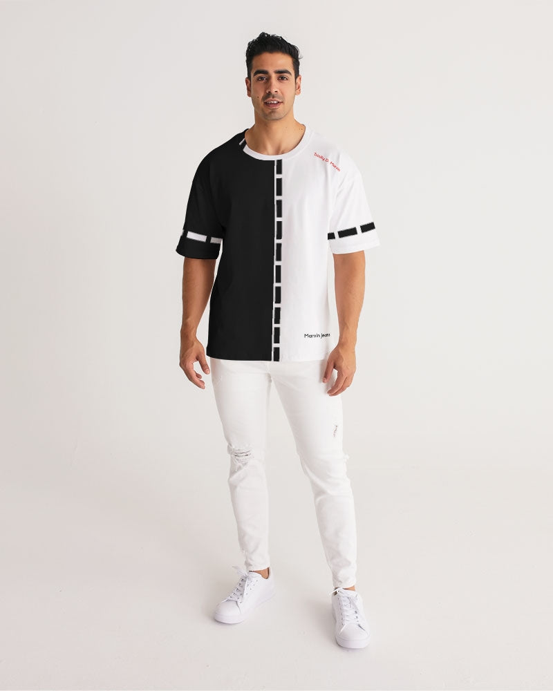 Black and white Trinity D.  Marvin Men's Premium Heavyweight Tee