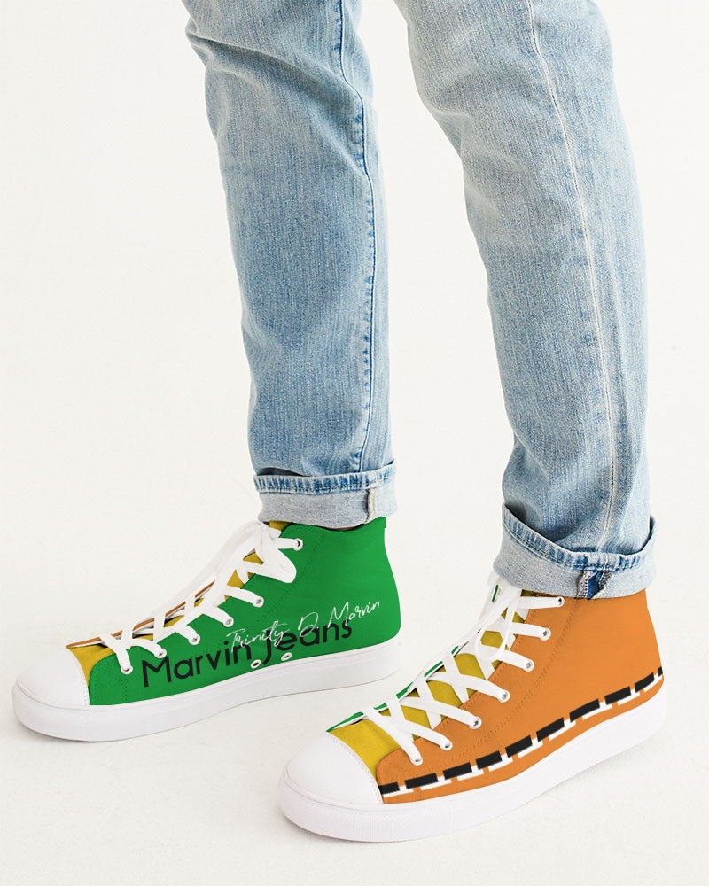 Crazy mix by Marvin Jeans and Trinity D Marvin Men's Hightop Canvas Shoe