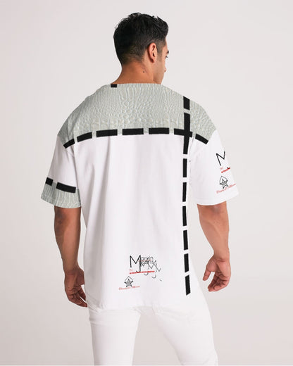 Flawless gator white by Marvin Jeans and Trinity D Marvin Men's Premium Heavyweight Tee