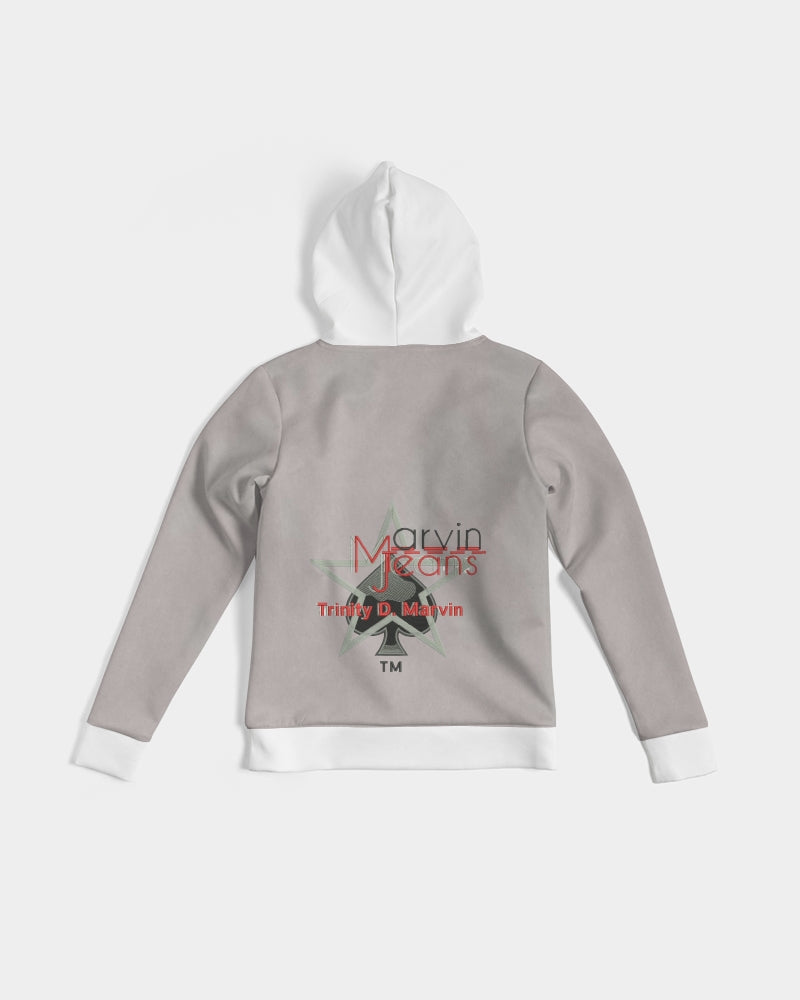 Light grey by Marvin Jeans and Trinity D Marvin Women's Hoodie