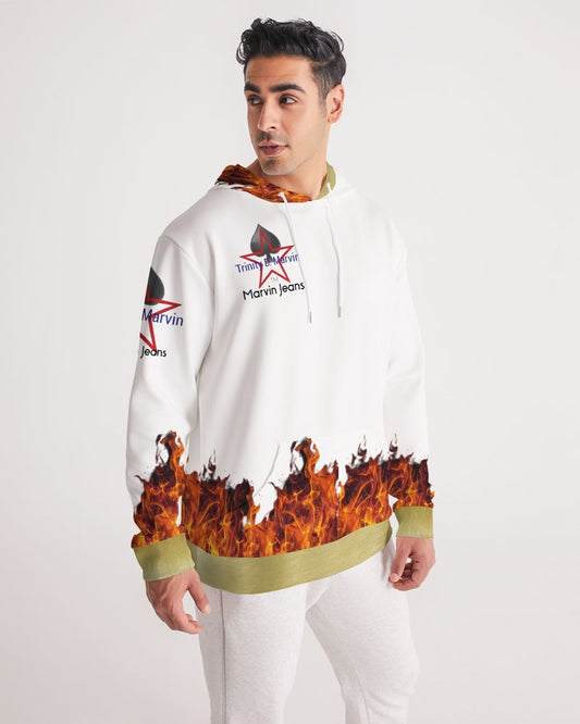 Fire gold (all white Legacy)BY MARVIN JEANS Men's Hoodie