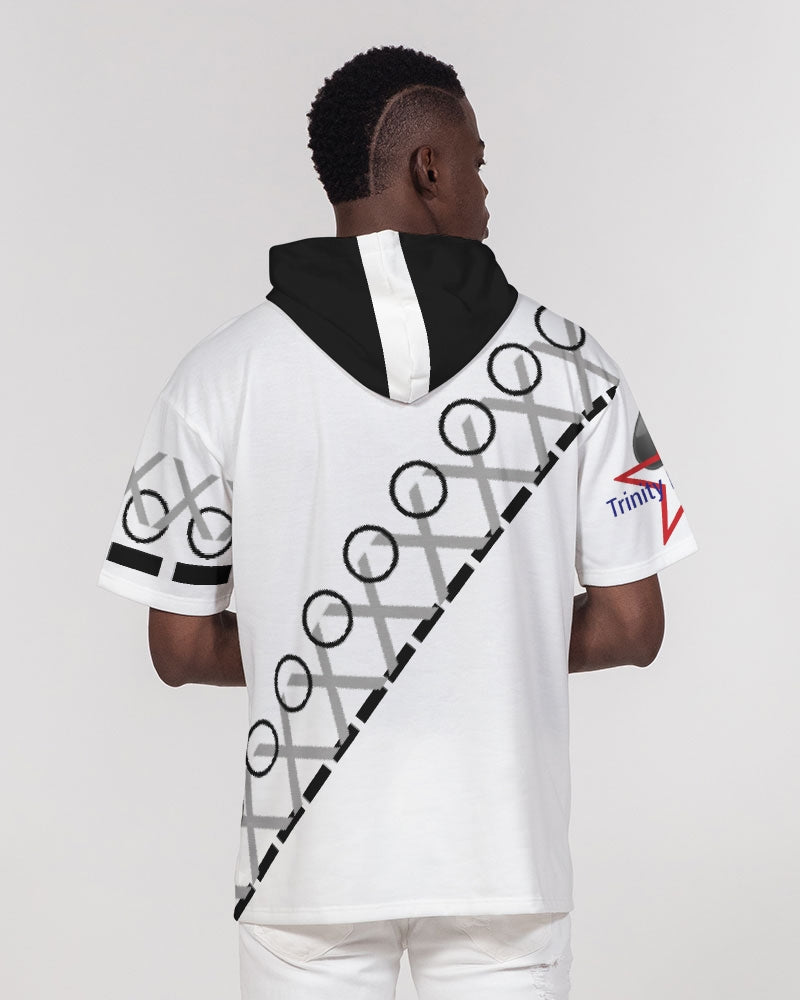 All White New-Legacy by Marvin Jeans and Trinity D. Marvin Men's Premium Heavyweight Short Sleeve Hoodie