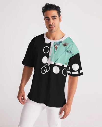 Black suits by Marvin Jeans and Trinity D Marvin Men's Premium Heavyweight Tee