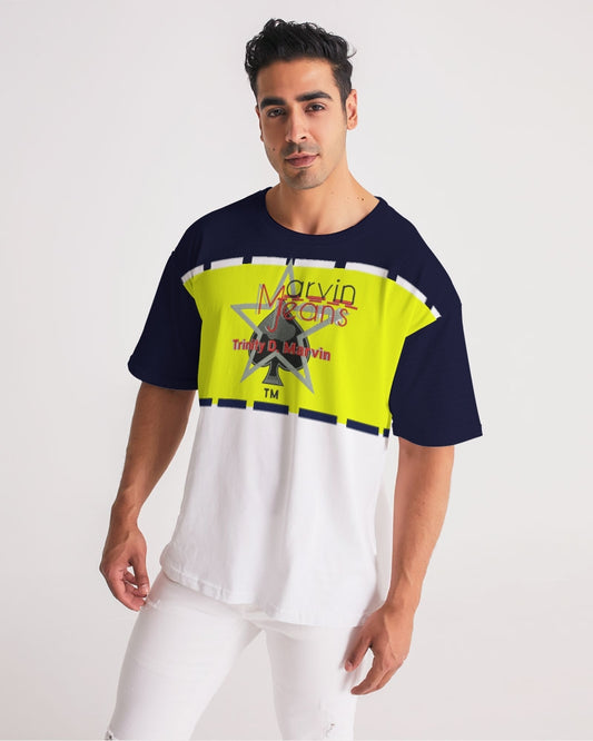 Fashion Icon by Marvin Jeans and Trinity D Marvin Men's Premium Heavyweight Tee