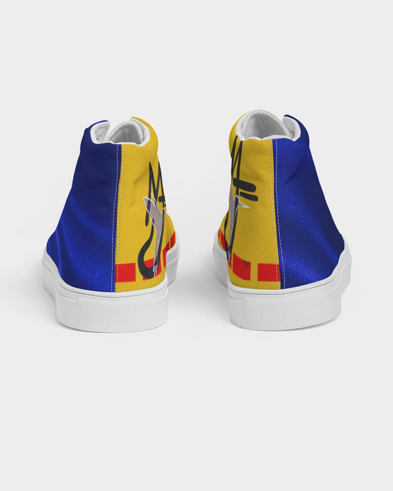 Greater Red  Men's Hightop Canvas Shoe