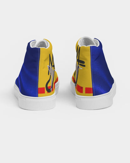 Greater Red  Men's Hightop Canvas Shoe