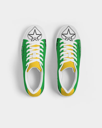 Lemon Lime Green Bay BY MARVIN JEANS Men's Faux-Leather Sneaker