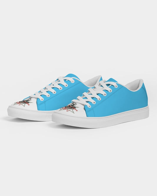 Loud blue by Marvin Jeans and Trinity D Marvin Men's Faux-Leather Sneaker