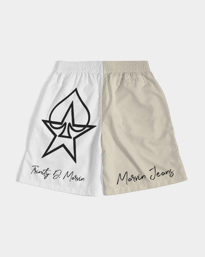 Gospel message Romans 5:8 BY MARVIN JEANS Men's Jogger Shorts