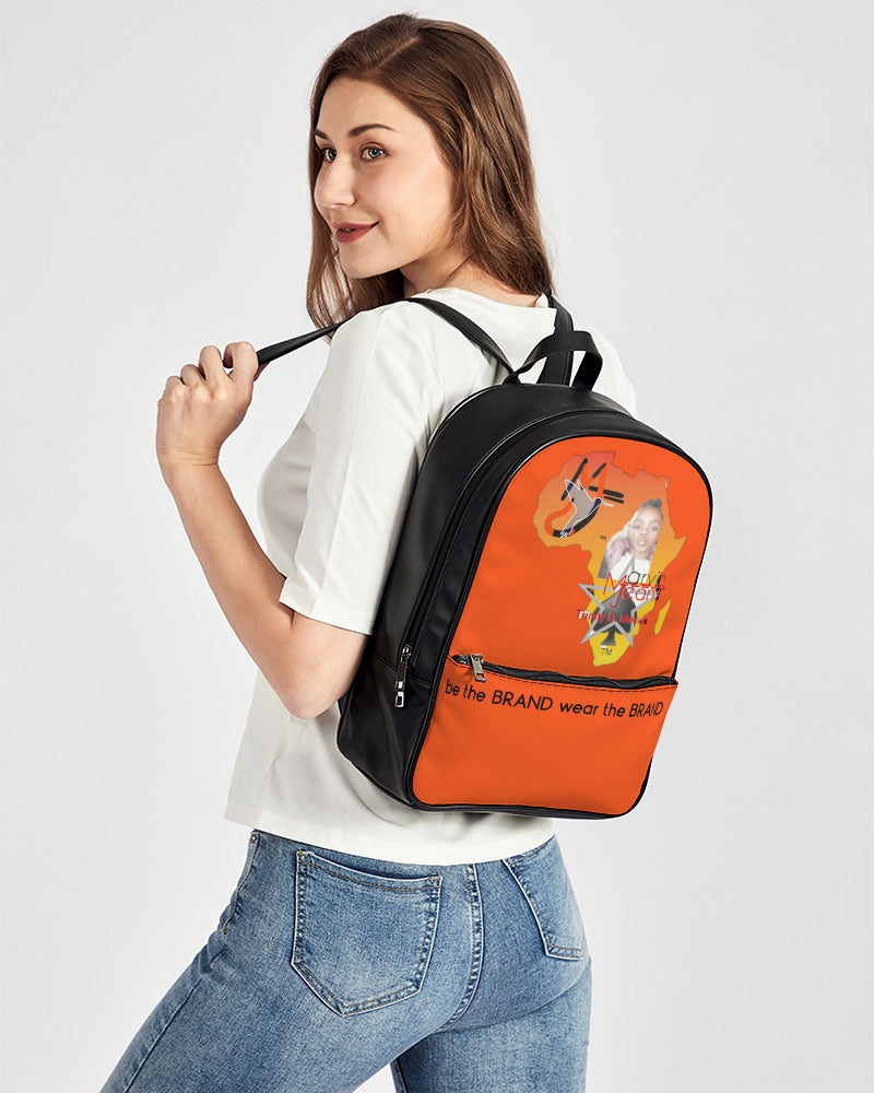 Another one mother land Classic Faux Leather Backpack