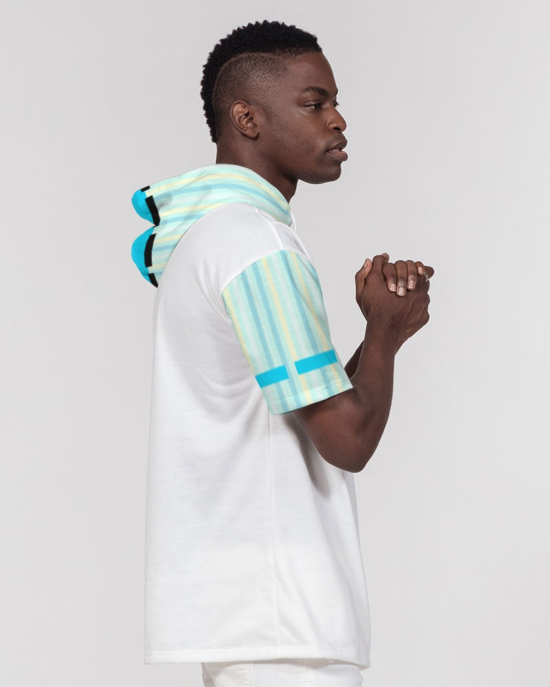 Pin stripes by Marvin Jeans and Trinity D Marvin Men's Premium Heavyweight Short Sleeve Hoodie