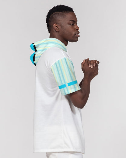 Pin stripes by Marvin Jeans and Trinity D Marvin Men's Premium Heavyweight Short Sleeve Hoodie