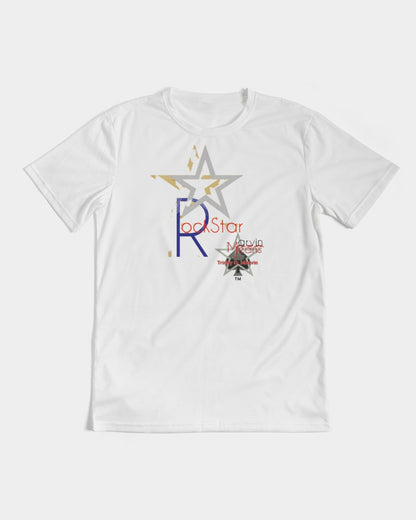Rockstar all white by Marvin Jeans and Trinity D Marvin Men's Tee