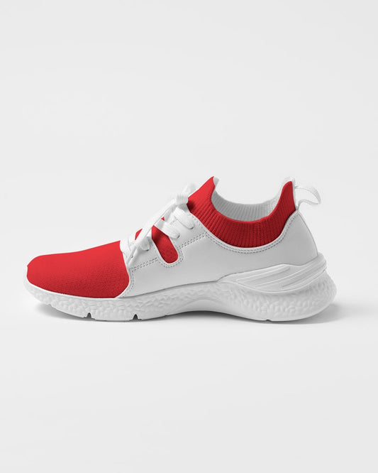 Red and white BY MARVIN JEANS Men's Two-Tone Sneaker