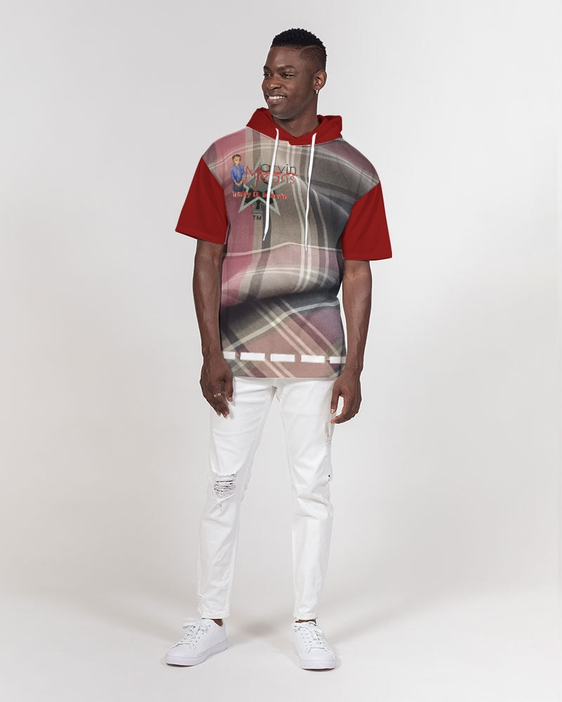 Zero by Marvin Jeans and Trinity D Marvin Men's Premium Heavyweight Short Sleeve Hoodie