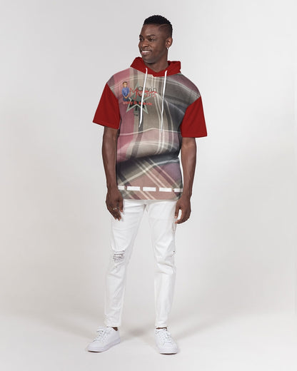 Zero by Marvin Jeans and Trinity D Marvin Men's Premium Heavyweight Short Sleeve Hoodie