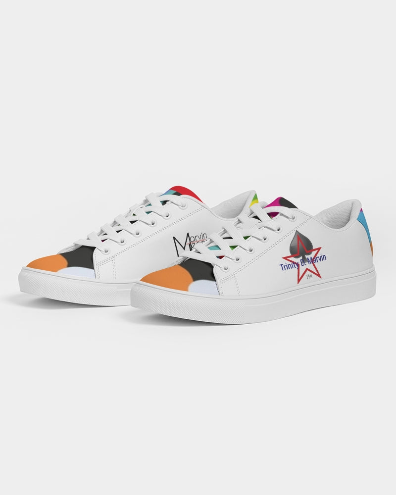 Crazy combo Women's Faux-Leather Sneaker