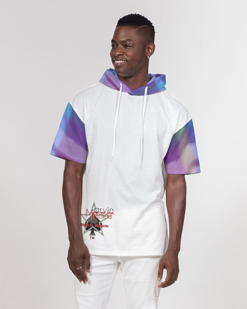 Faded mix by Marvin Jeans and Trinity D Marvin Men's Premium Heavyweight Short Sleeve Hoodie