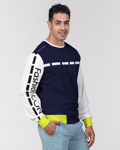 Fashion icon Legacy pullover by Marvin Jeans and Trinity D Marvin Men's Classic French Terry Crewneck Pullover