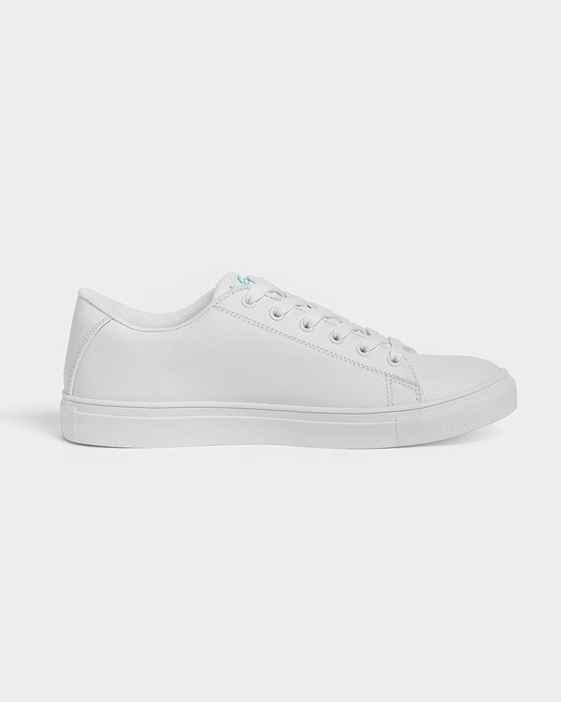 All white Legacy by Marvin Jeans and Trinity D Marvin Men's Faux-Leather Sneaker