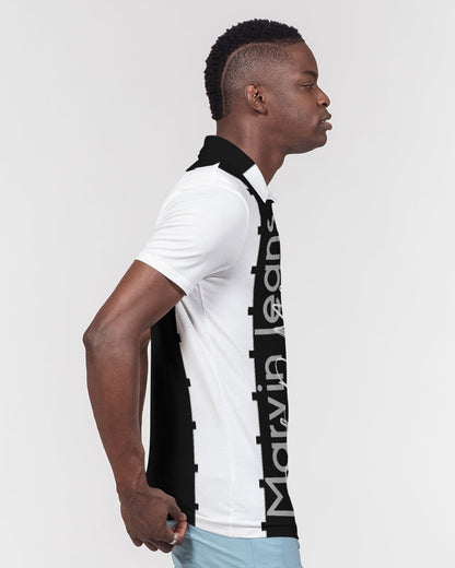 Brand ready by Marvin Jeans and Trinity D Marvin Men's Slim Fit Short Sleeve Polo