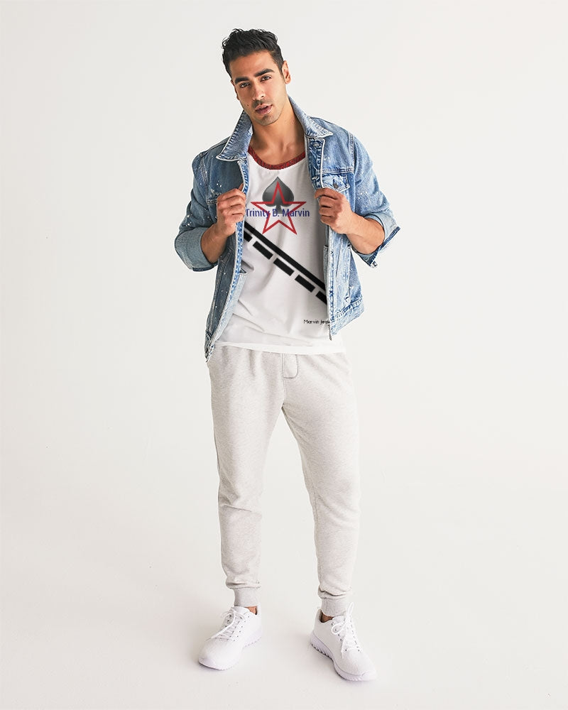 All White New-Legacy  Men's Sports Tank