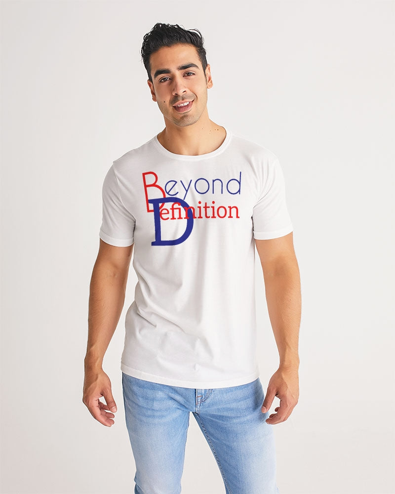 Beyond definition all white by Marvin Jeans and Trinity D Marvin Men's Tee
