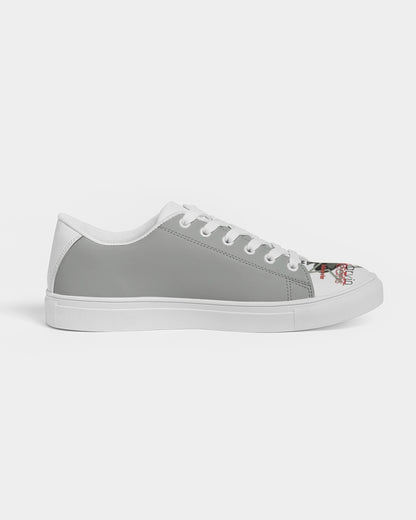 Gospel message John 3:16 Men's Faux-Leather Sneaker