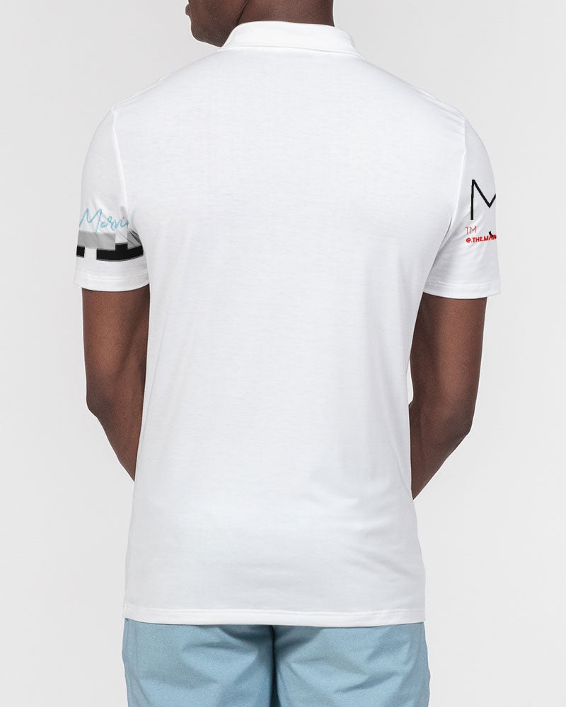 @the MARVIN JEANS company Men's Slim Fit Short Sleeve Polo