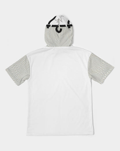 Gator white 100,000 by Trinity D Marvin Men's Premium Heavyweight Short Sleeve Hoodie