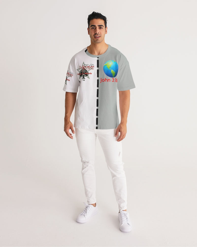 John 3:16 BY MARVIN JEANS Men's Premium Heavyweight Tee