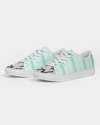Pin stripes BY MARVIN JEANS Men's Faux-Leather Sneaker