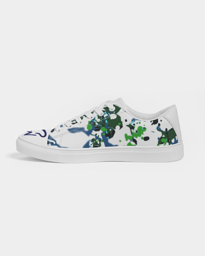 Wild splash by Marvin Jeans and Trinity D Marvin Men's Faux-Leather Sneaker