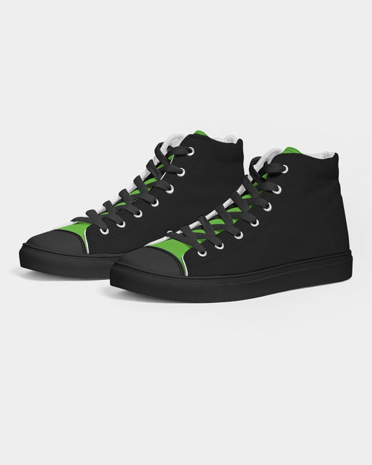 Black is beautiful by Marvin Jeans and Trinity D Marvin Men's Hightop Canvas Shoe - Black