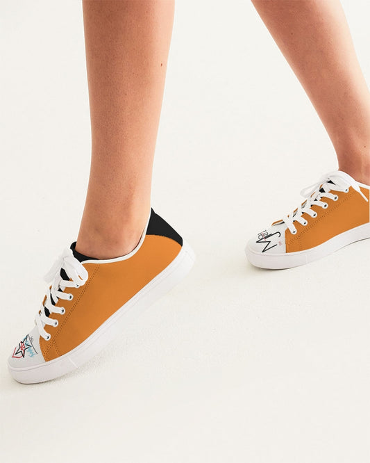 Crazy mix BY MARVIN JEANS Women's Faux-Leather Sneaker