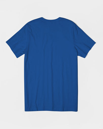 MJ logo by Marvin Jeans and Trinity D Marvin Unisex Jersey V-Neck Tee | Bella + Canvas