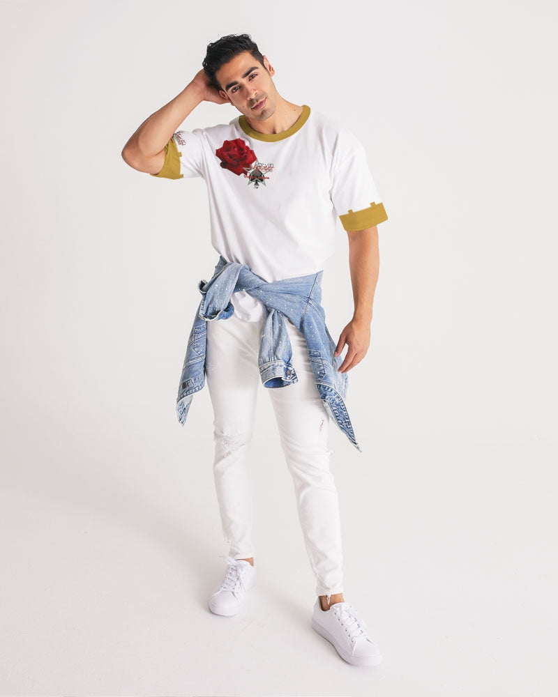 Red rose gold Men's Premium Heavyweight Tee