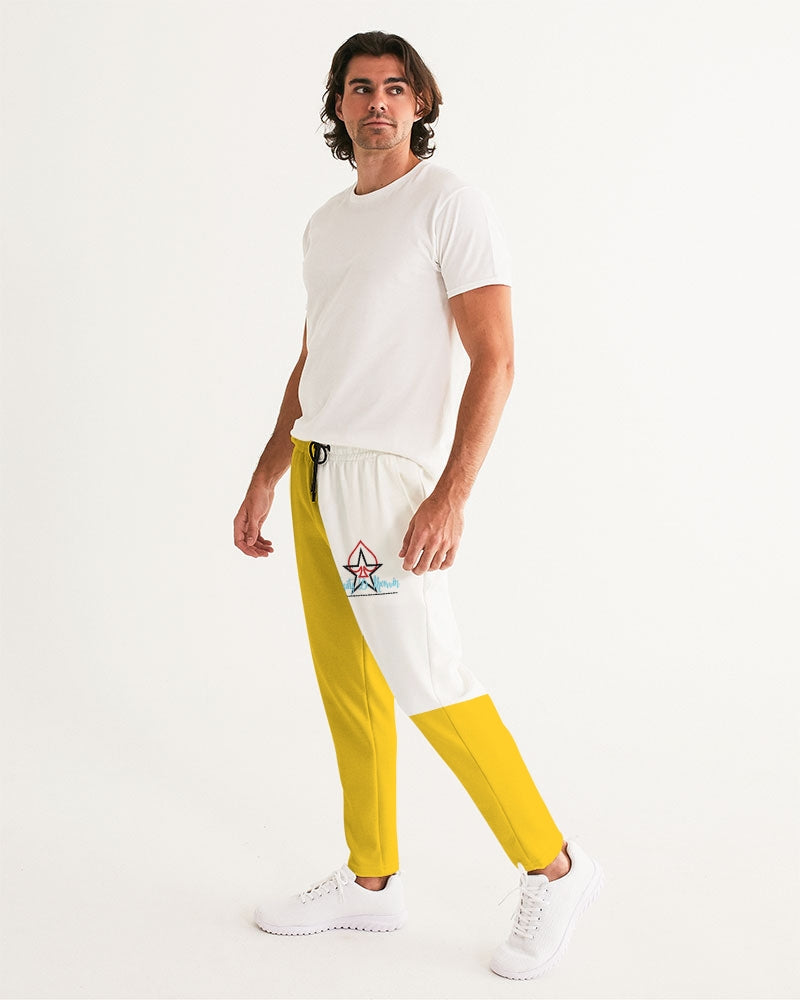 Yellow Trinity D. Marvin Men's Joggers