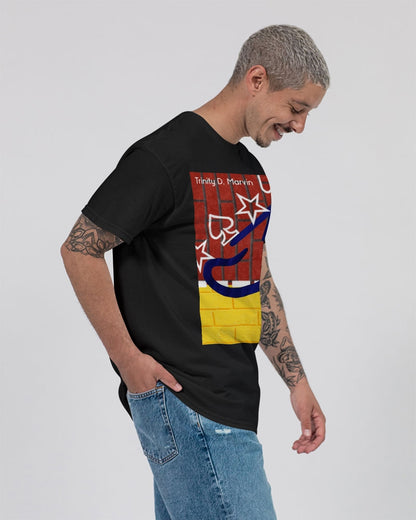 Brick city red yellow by Marvin Jeans and Trinity D Marvin Unisex Ultra Cotton T-Shirt | Gildan