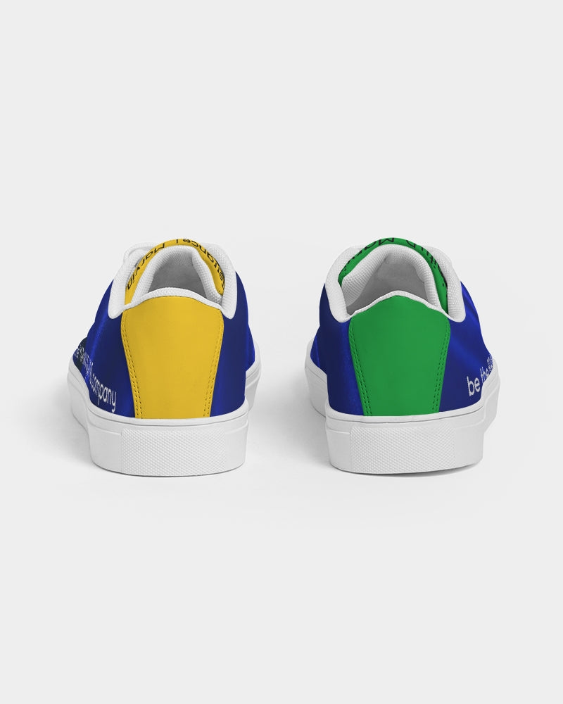 GREATER Men's Faux-Leather Sneaker
