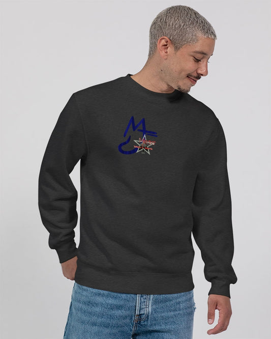 Logo's by Marvin Jeans and Trinity D Marvin Unisex Premium Crewneck Sweatshirt | Lane Seven