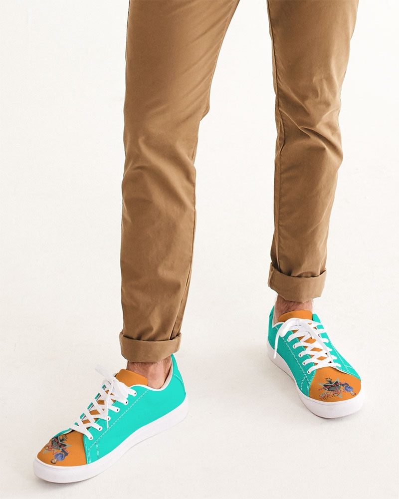 Color tide dark mint by Marvin Jeans and Trinity D Marvin Men's Faux-Leather Sneaker