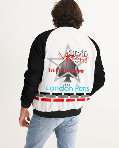 London Paris by Marvin Jeans and Trinity D.Marvin Men's Bomber Jacket