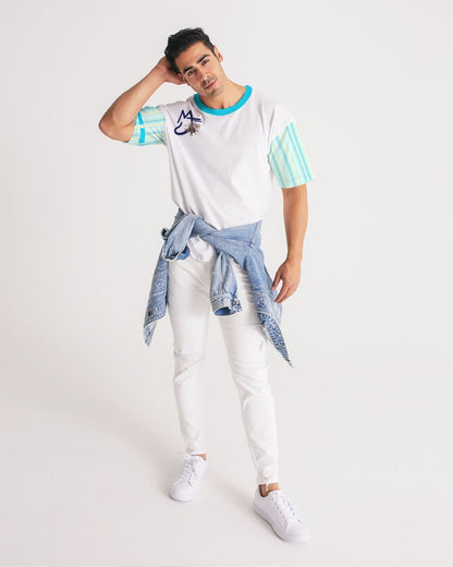 Pin stripes by Marvin Jeans and Trinity D Marvin Men's Premium Heavyweight Tee