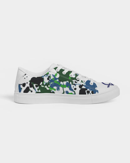 Wild splash by Marvin Jeans and Trinity D Marvin Men's Faux-Leather Sneaker