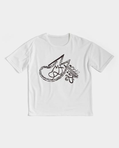 All white Marvin Jeans  Men's Premium Heavyweight Tee