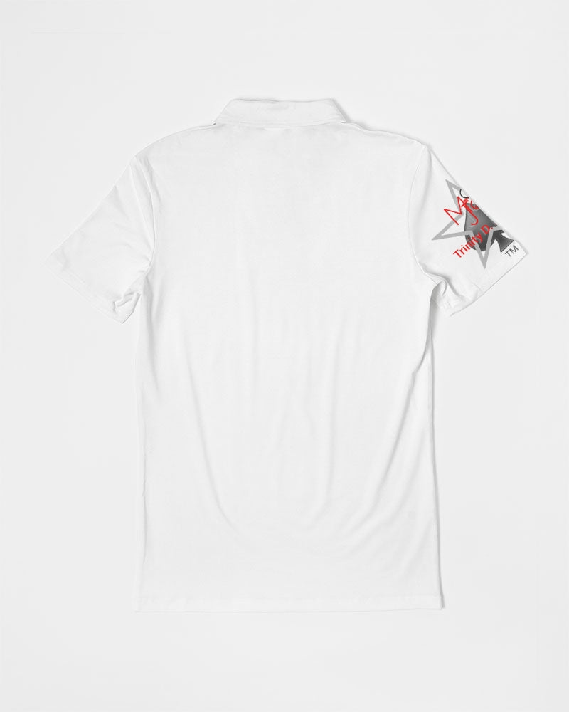 Logo's by Marvin Jeans and Trinity D Marvin Men's Slim Fit Short Sleeve Polo