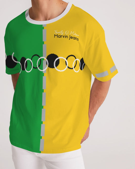Lemon Lime Green Bay BY MARVIN JEANS Men's Premium Heavyweight Tee